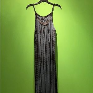 Raviya- blue tie dye maxi